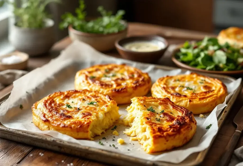 « Je les prépare en 10 minutes pour toute la famille » : mes galettes de pommes de terre crousti-dorées au four, nettement plus légères que des frites